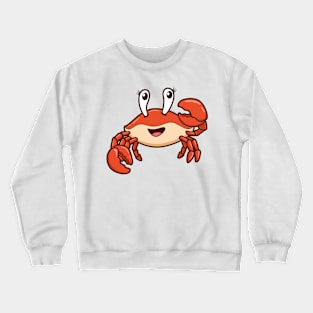 Kawaii crab Crewneck Sweatshirt